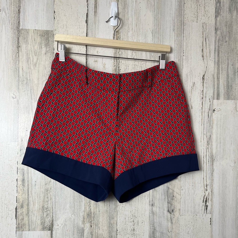 Ann Taylor Red & Blue Nautical shorts NEW! size 10